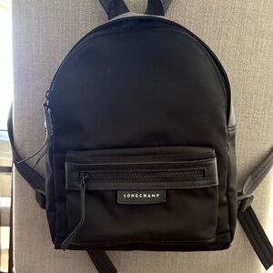 Longchamp Le Pliage Neo Black Backpack, Small